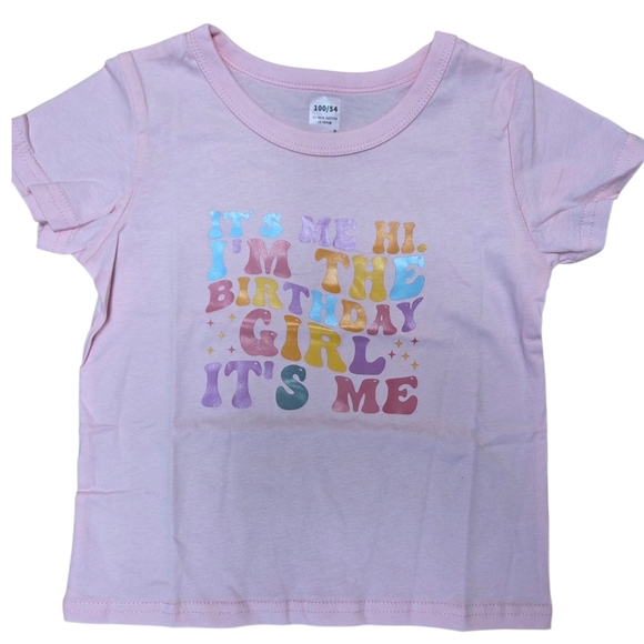 Pink Birthday Girl T-Shirt - Picture 2 of 2